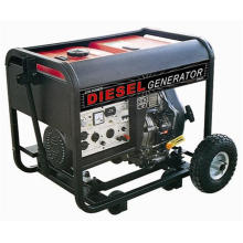 4kw chave manual chave elétrica conjunto diesel gerador